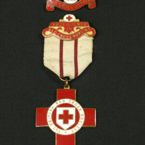 1942 Dated Red Cross Proficiency Badge with Service Bar
