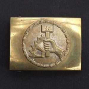 NSBO (National Socialist Factory Organization) Belt Buckle.