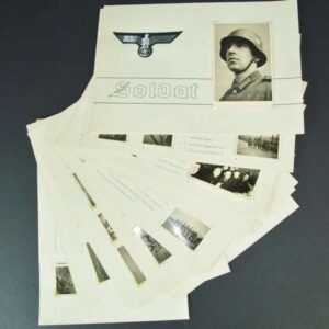 Beautifully Penned Collection of 68 Photographs to one German Soldier